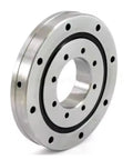 Straight Fire RU42UUCC0 Cross Roller Slewing Bearing Designed For Robot Arms And Cnc Machinery To Deliver Smooth As Butter Rotary Performance With Rock Solid Build Quality, precision metal design, circular shape with mounting holes.