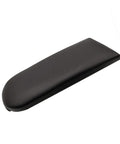 Center Console Armrest Cover Cap For Volkswagen Golf Jetta Passat Beetle Bora 1998 to 2005 Leather Vinyl Suture Lid Replacement Black