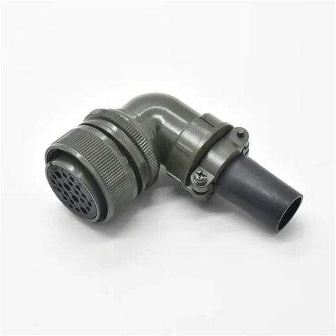 90 Degree Waterproof MS3108A 2811S Elbow CNC Machine Tool Connector IP67 built tough for industrial environments