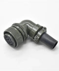 Elbow 90 Degree Waterproof IP67 Machine Tool Connector MS3108A 28-11S in durable build for industrial equipment