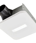 CleanCover Bath Fan With 80 CFM Exhaust, Ultra Quiet 0.7 Sone, Energy Star Certified, white square cover image