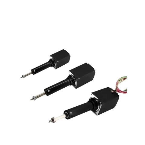 Solid Fixed Shaft Lead Screw Stepper Motor Micro Miniature Linear Telescopic Electric Cylinder Push Rod in various sizes.