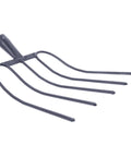 Heavy Duty Iron Manure Fork Pitch Fork For Lawn Maintenance And Rural Use, shown with four durable iron tines.