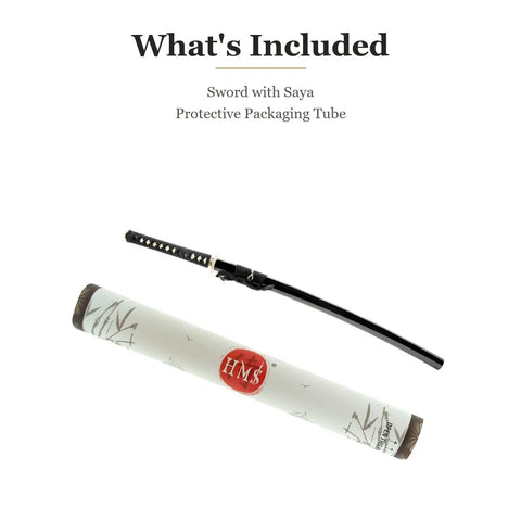 Real Deal Aluminum Iaito Training Katana For Iaido Practice Unsharpened 28 Inch Blade With Saya and packaging tube