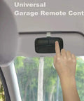 Car interior with Universal Garage Door Opener Remote Replacement Works With 300 310 315 318 390 MHz Frequencies 2 Pack