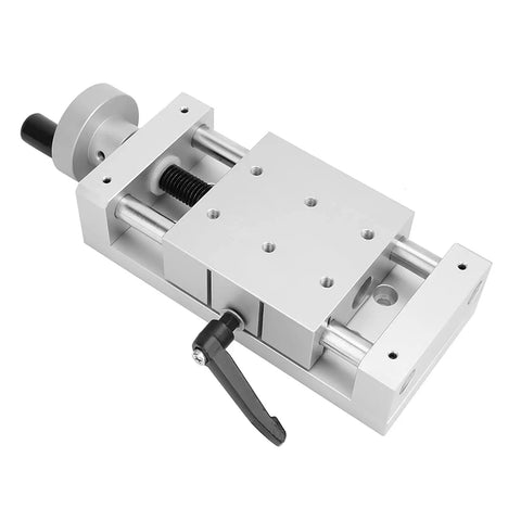 Linear Stage Actuator 50, 100, And 150 Mm Pro Grade Manual Metal Ball Screw Stage For Woodworking And Engraving Machines Spindle DIY CNC Router Parts 80x80mm Stroke 50mm, aluminum manual linear stage with hand lever
