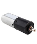 Mini Dc Planetary Gearmotor 12V High Torque Low Speed Carbon Brush 20Mm Compact Build For Electric Screwdrivers And Diy Projects side view with shaft