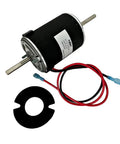 Road Trip Ready Rv Furnace 12V Dc Dual Shaft Blower Motor Replacement For Sf35 Sf42 Camper Models with wiring and mounting plate.