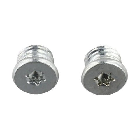 Heavy Duty Metal Transmission Grease Screws 2 Pack For HS75 HS80 HS85 HSA130R And HSA60, silver metal screws for outdoor power gear.