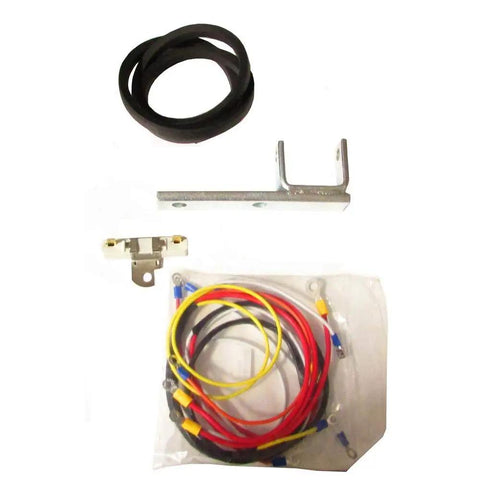 Heavy Duty Straight Swap Alternator Conversion Kit For Ford And New Holland Tractor 2000 3000 4000 5000 Series parts including wiring, brackets, and fuse.