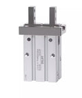 Parallel Style Pneumatic Gripper Claw With Guide Track Ball Bearing Mini Finger Air Cylinder Double Acting 16mm Bore HFZ16