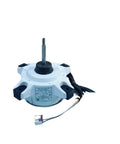 DC Brushless Condenser Fan Motor For AC Inverter System 2P 56W External Motor showing wiring and connectors