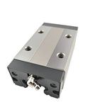 Close-up of SHS65V SHS65LV Linear Block Guide Slider Linear Bearing Rail Only 2000mm Long Built To Roll Smooth Heavy Duty Motion