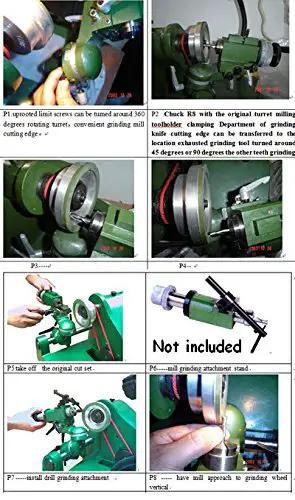Heavy Hitter Universal Bench Grinder Sharpener Rig For Drill Bits Mill Cutters And Turning Knives Rock Solid Lathe Tool Sharpening Station setup with adjustable parts and grinding attachments