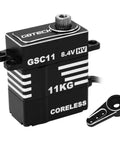 11Kg High Torque Sub Micro Steering Servo 8.4V Coreless with metal horn for rock crawling upgrades next to wire connection