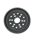 228 90 Tooth Spur Gear 64 Pitch For RC Cars And Trucks, full-width nylon gear, heavy-duty build, heat resistant, circular gear design
