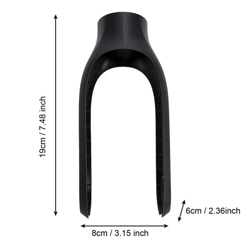 Electric Scooter Front Fork Guard ABS Protective Shell Replacement Part With Impact Protection and Easy Installation dimensions
