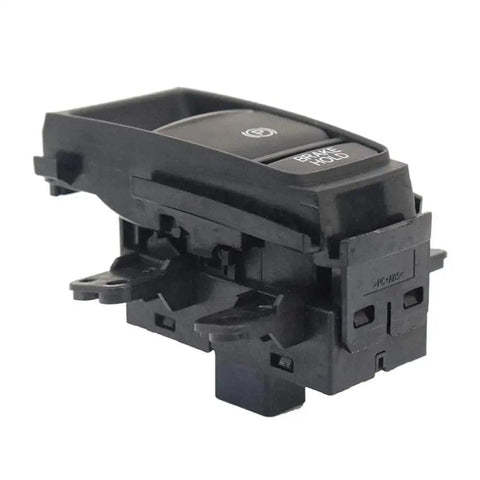 Electric Parking Brake Actuator Switch Electronic Automatic E Brake Replacement Straight Swap For 2015 2019 Vehicles, black plastic component.
