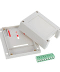 55A Compact ABS Electrical Distribution Enclosure For Control Panels Weatherproof Box with screw terminal block