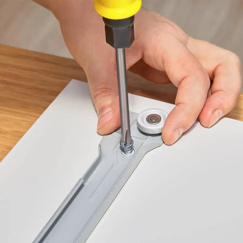 Using the Slotted Phillips Screwdriver Bit Set With Holder 12 Piece 3 Inch Bits Magnetic Drill Bit Set on a screw in a garage project.