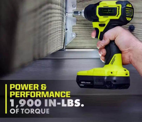 Compact 18V Brushless Drill And Impact Driver Combo Kit With 2 15Ah Batteries Charger And Rolling Tote featuring powerful 1900 in-lbs torque.