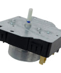 Side angle of W10185976 Clothes Dryer Timer Replacement 230VAC 60Hz Model Specific Not Universal Black 8 Terminals