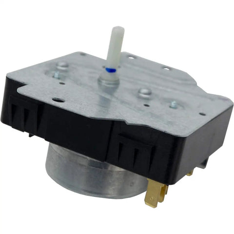 Side angle of W10185976 Clothes Dryer Timer Replacement 230VAC 60Hz Model Specific Not Universal Black 8 Terminals