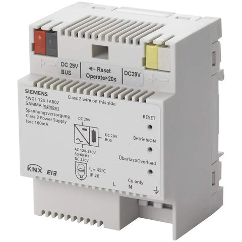 Power Supply 160mA KNX AUX for home automation systems, plug and play power module, durable and safe