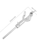 Close-up of DIY Auto Body Dent Repair Kit Wheel Arch Marker and Iron Tool for Sheet Metal Restoration, dimensions visible