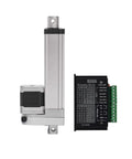 Top Shelf High Precision Nema17 Stepper Motor Electric Linear Actuator With Built In Drive Unit And Smooth 200Mm Stroke Rod for automation.