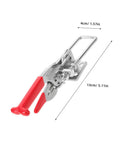 Heavy Duty Rubber T Handle Draw Latches with Flexible Grip for Hood Locking and High Load Capacity Great for Cars and Outdoor Use