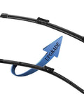 Straight Up Storm Slayers 22 Inch Windshield Wiper Blade Set For Chevy Silverado 1500 2500 3500 Hd Plus Gmc Sierra 2014 To 2018 with top lock hook design.
