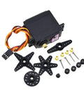 High Torque Metal Mechanical Claw Robot Arm Clamp With Black Gripper 995 Servo Robot Chassis For Hobby Robotics And Learning