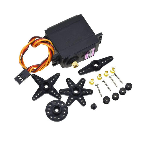 High Torque Metal Mechanical Claw Robot Arm Clamp With Black Gripper 995 Servo Robot Chassis For Hobby Robotics And Learning