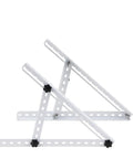 16 Inch Solar Panel Mounting Brackets Kit With Adjustable Tilt And Foldable Legs For RV Roof Boat Or Ground Install Off Grid Ready