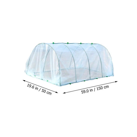All In One Outdoor Flower Greenhouse Cover Kit With Sturdy Plastic Brackets Weatherproof Plant Shelter For Vegetables And Succulents Includes Shade Cloth And Insect Netting Transparent Design For Easy Viewing