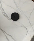 Espresso Machine Cleaning Disc 50mm Silicone Blind Filter Backflush Pad For Semi Automatic Coffee Makers on marble surface