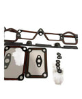 Top Shelf Upper Gasket Kit For Cummins Ism Qsm M11 Diesel Truck Engine Replacement Sets with gaskets and seals visible.