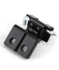 Distribution Cabinet Door Hinge Fitting Hardware Part For Electrical Panels, black one-color finish, metal bendable hinges