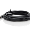 M12 A-Coded 4 Pin Female Sensor Actuator Cable Shielded Ethernet for Industrial Automation, coiled 2m cable