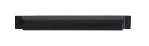 Matte Black Cup Pulls 7 Inch Center To Center Cabinet Drawer Pulls 10 Pack Zinc Construction Durable Cabinet Hardware With Mounting Hardware Included For Easy Installation And A Quick Furniture Makeover