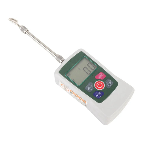 Portable 100N Digital Push Pull Tester With Backlit Display Auto Shutoff Three Modes And Four Units For Easy Home Or Shop Use Precise Load Measurement And User Friendly Interface, handheld with hook