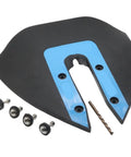 Hydrofoil Stabilizer For Outboard Motors 8 To 40 HP Helps Boats Plan Faster Boosts Stability And Reduces Porpoising with screws