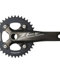 Beefy Downhill Ready 36T 170mm Crankset With 104mm BCD Ring, 10-Speed Compatible, side view showing arm and sprocket details.