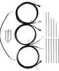 Upgrade Your Ride With This Solid Nylon Fuel Line Kit Perfect For 6L Or 8L V8 Chevy Avalanche Suburban Yukon XL 1500 2500 Replacing NFR0049 black nylon fuel line kit with filter and zip ties