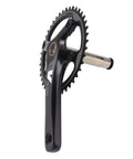 Road Bike Crank Set 42T Hollow Integrated Crankset CNC Milled Aluminum Alloy Anodized Finish Replacement For 10 And 11 Speed Systems