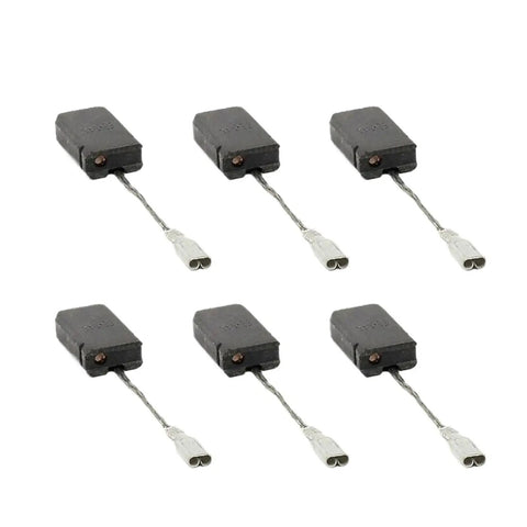Six Pack 51017mm Motor Carbon Brushes For Common Angle Grinders Replacement Repair Kit Durable set