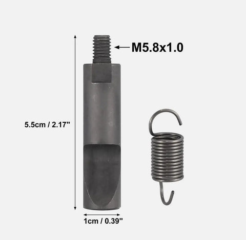 Boost Your Cummins Dodge VE Pump With A 40 HP Fuel Pin Kit And A 3200 RPM Governor Spring For Real World Power Gains Up To 30 HP And 50 Ft Lbs Torque When You Stomp The Pedal, M5.8x1.0 fuel pin and spring kit, 5.5cm