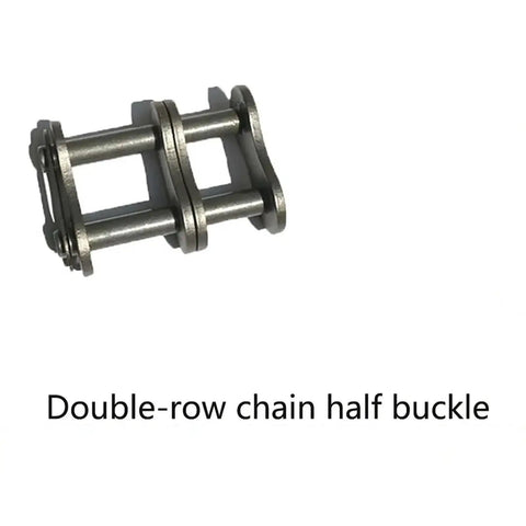 Rock Solid 20 Pack Double Rows Roller Chain Connectors For 06B-2 Through 20A-2, double-row chain half buckle for easy installation.