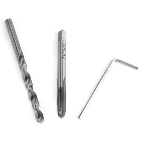 30 Piece M8 Thread Repair Kit With Stainless Wire Inserts Drill Bit Tap Installation Tool Wrench And Lug Breaker For Auto Repair gearhead tools